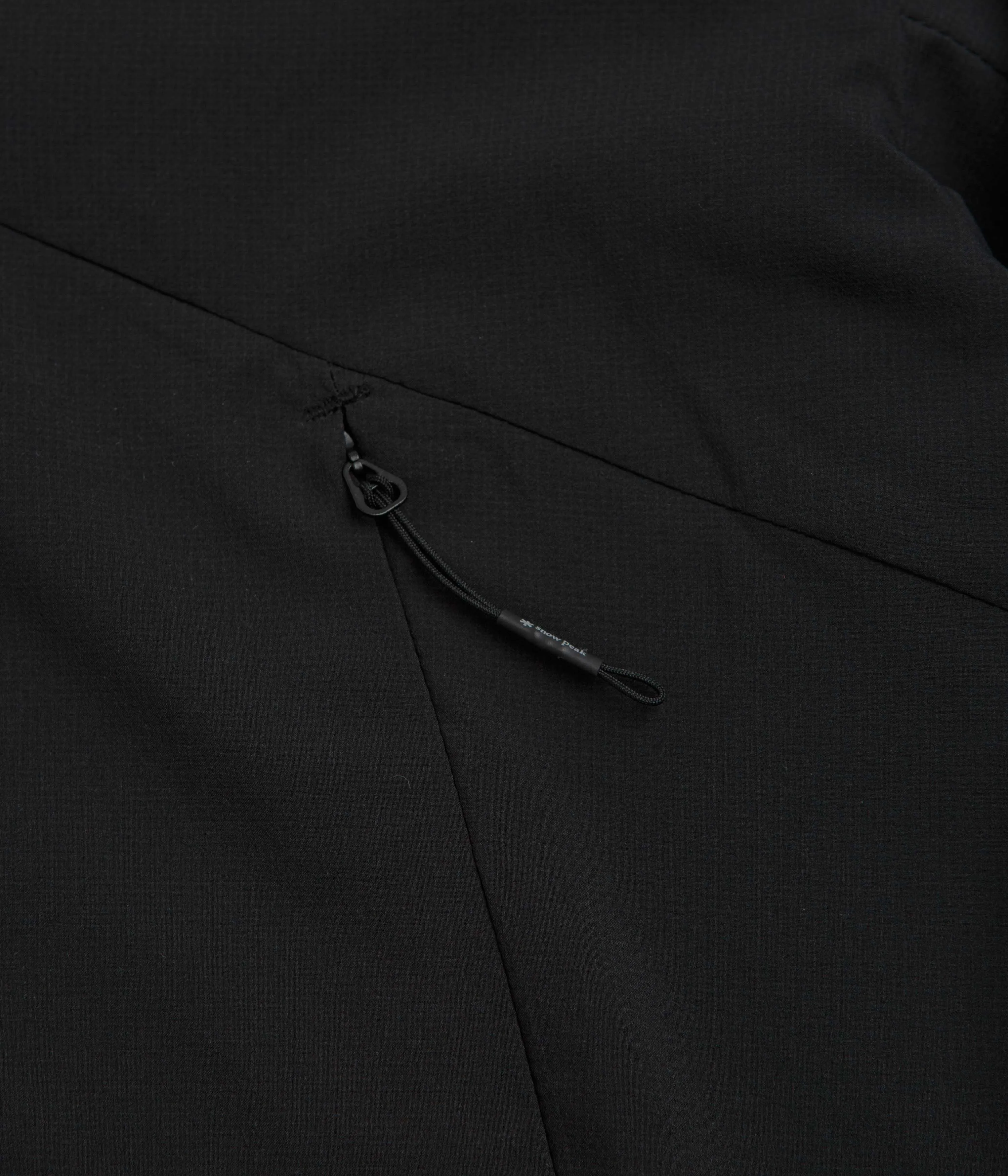 Snow Peak Shadow Ripstop Jacket - Black