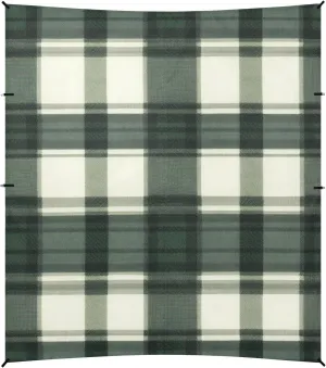 Springgreen Buffalo Plaid Check Tartan Scotland Foldable Beach Canopy UPF50  Protection Lightweight Outdoor Sun Shade with Sand Shovel for Family Trips, Picnics & Camping