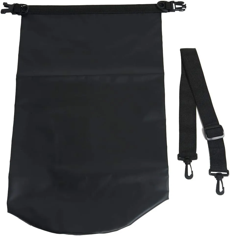 Storm Dry Bag w/Adjustable Shoulder Strap - 20 Liter - Black