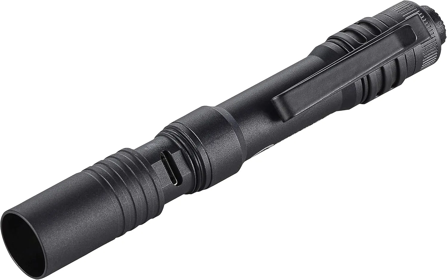Streamlight 66604 MicroStream 250-Lumen EDC Ultra-Compact Flashlight with USB Rechargeable Battery, Box, Black