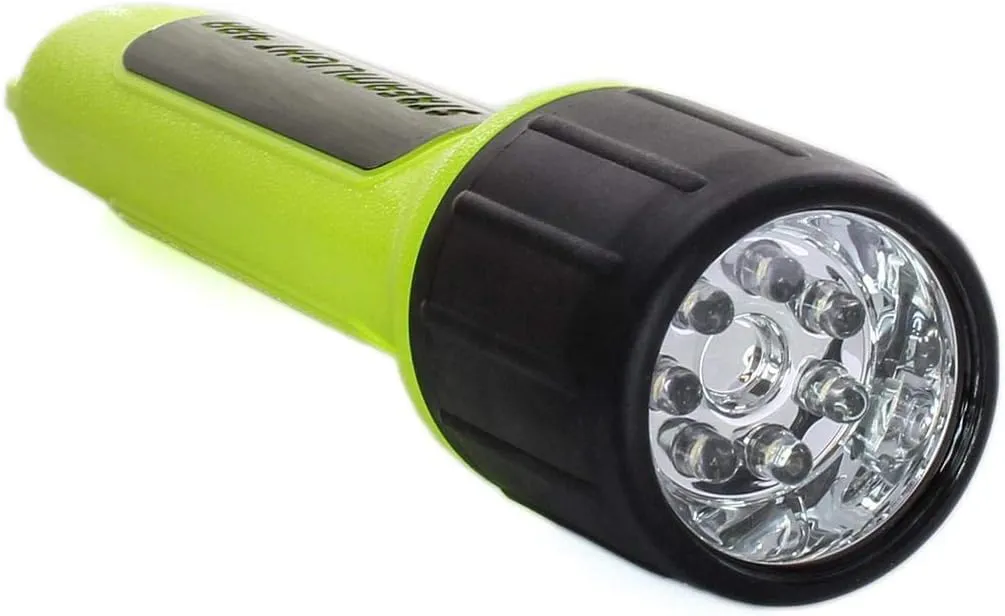 Streamlight 68200 4AA ProPolymer LED Flashlight with White LEDs, Yellow - 67 Lumens