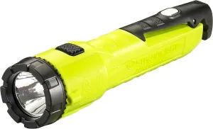 Streamlight 68780 Dualie 3AA 245-Lumen Magnetic Intrinsically Safe Industrial Flashlight with Spot/Flood Without Batteries, Yellow