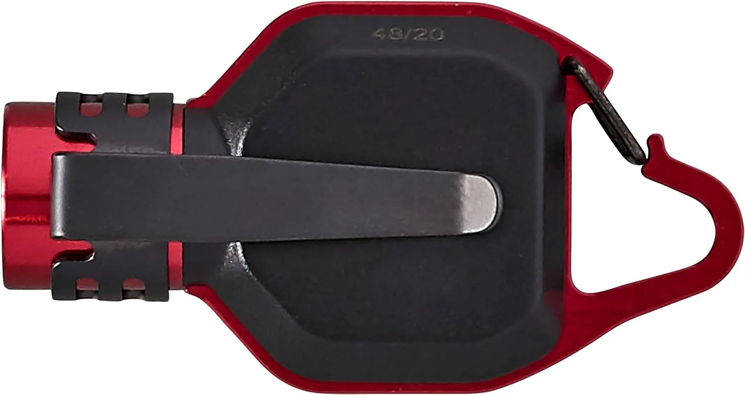 Streamlight 73301 Pocket Mate 325-Lumen Keychain/Clip-on USB Rechargeable Flashlight, Red