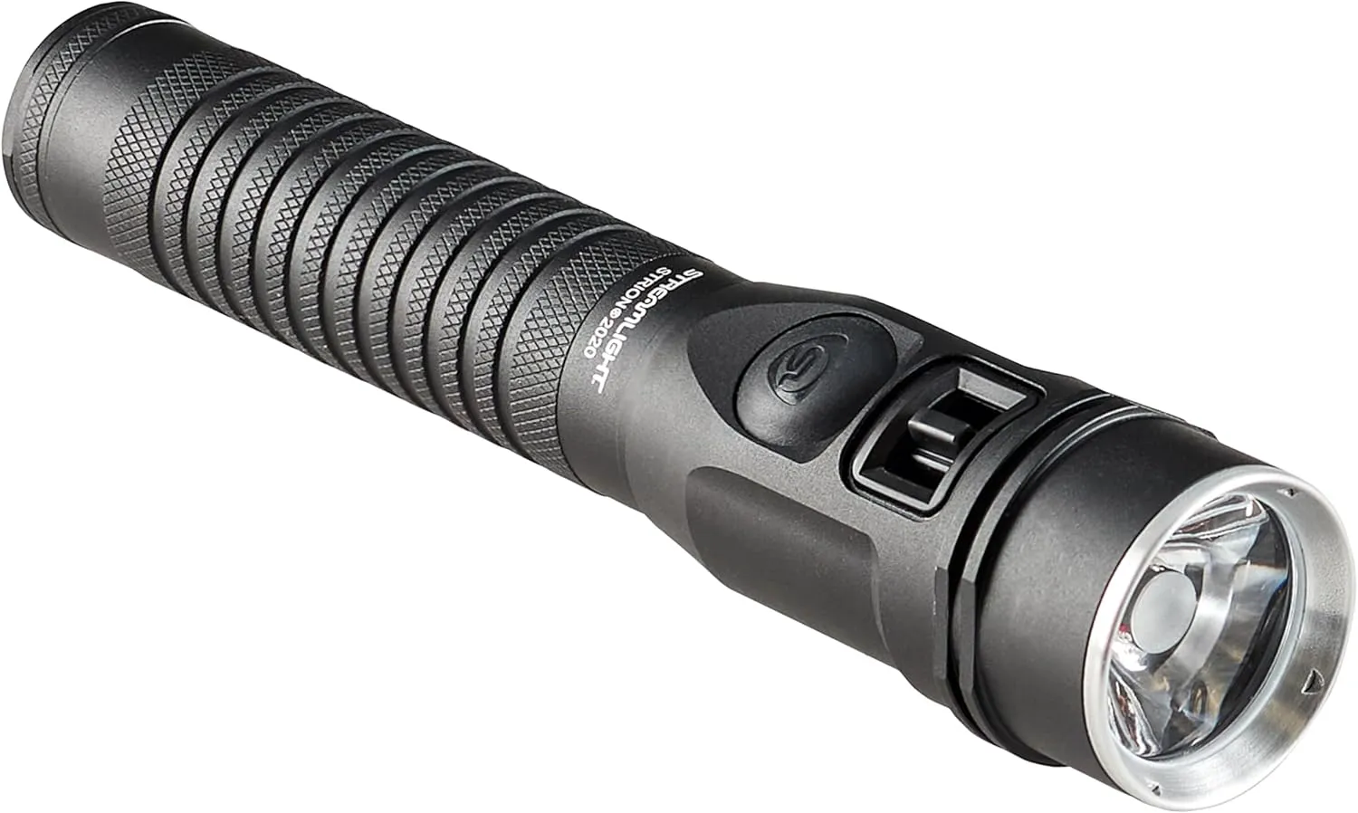 Streamlight 74431 Strion 2020 1200-Lumen Rechargeable LED Flashlight Includes 120V/100V AC/12V DC Charging System and Holder, Black