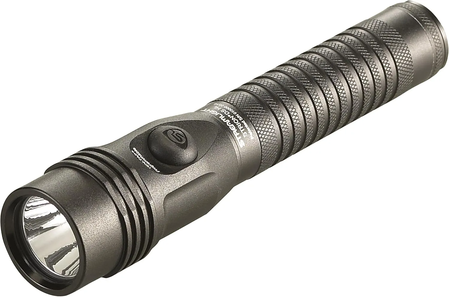 Streamlight 74621 Strion DS HL 700-Lumen Rechargeable Flashlight with 120-Volt/100-Volt AC/12-Volt DC Charger, 1 Holder, Clear Retail Packaging, Black
