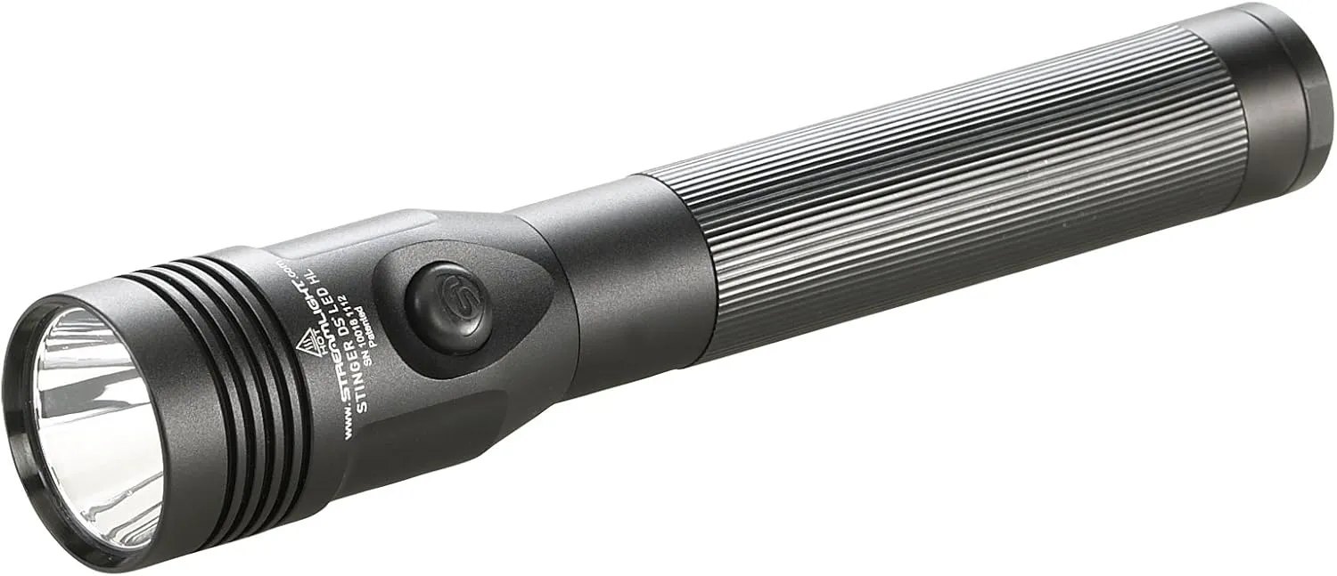 Streamlight 75453 Stinger DS 800-Lumen LED High Lumen Rechargeable Flashlight Without Charger, Black