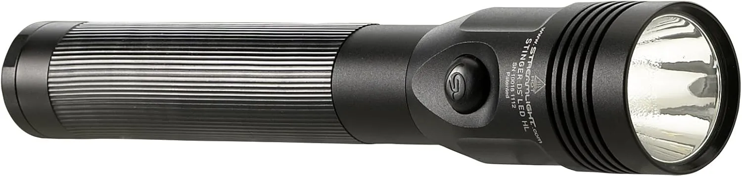 Streamlight 75453 Stinger DS 800-Lumen LED High Lumen Rechargeable Flashlight Without Charger, Black