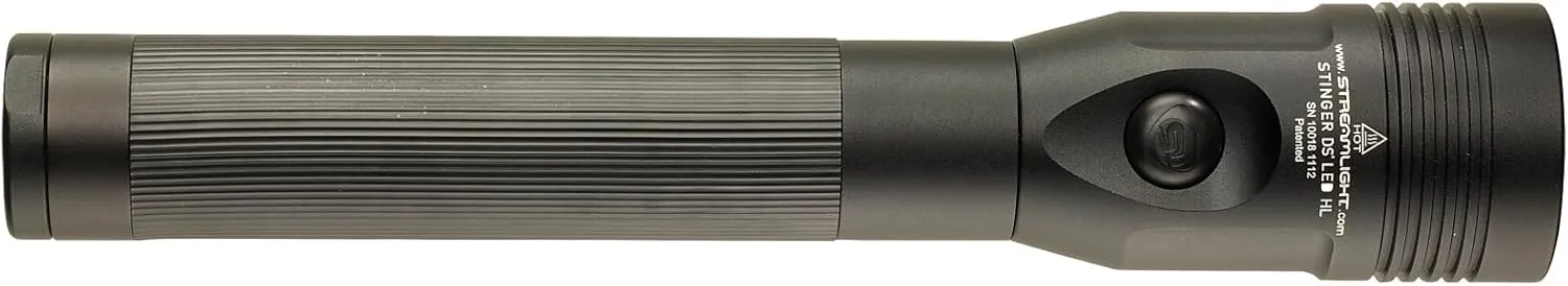 Streamlight 75453 Stinger DS 800-Lumen LED High Lumen Rechargeable Flashlight Without Charger, Black