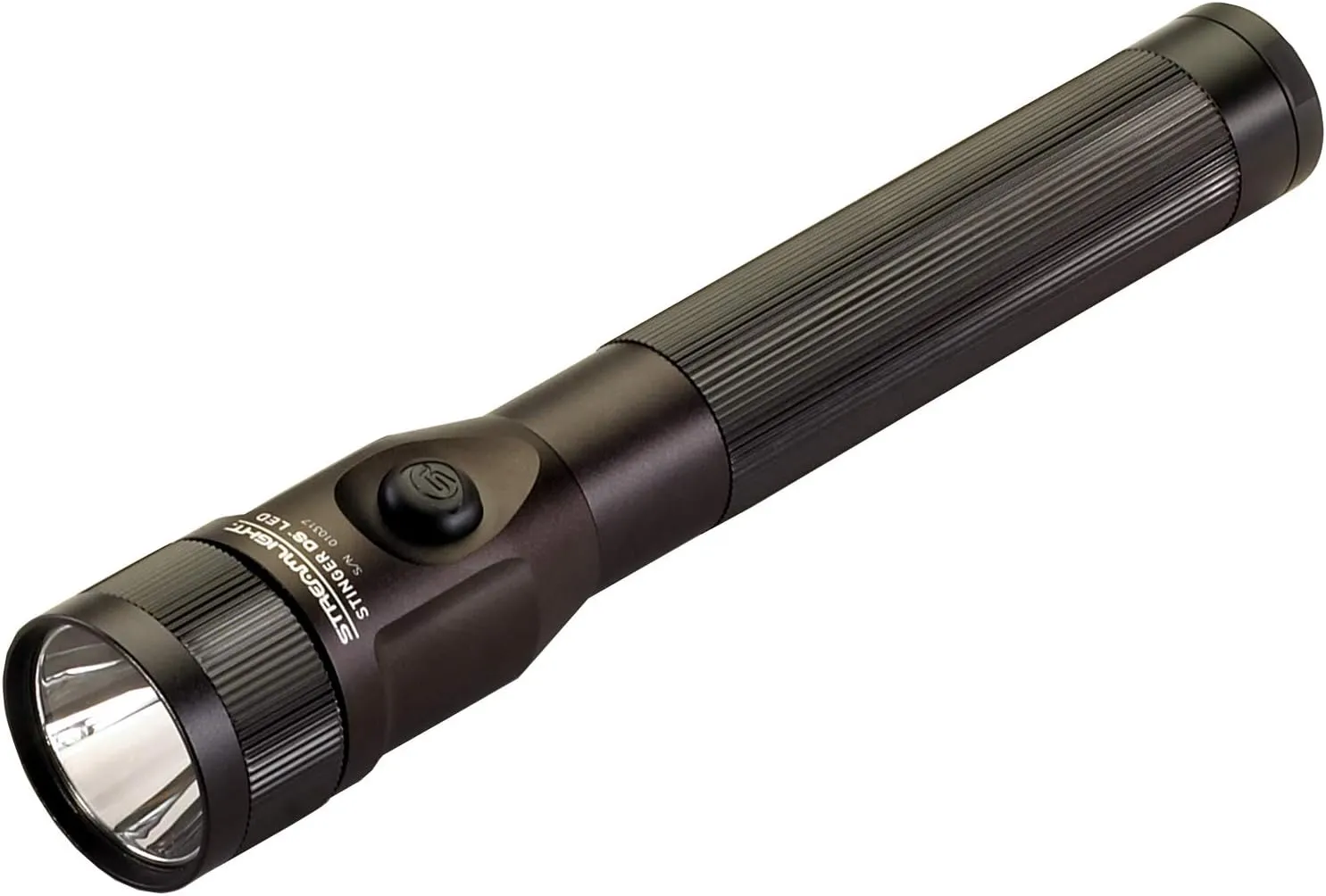 Streamlight 75810 Stinger DS 425-Lumen Bright Rechargeable Dual Switch LED Flashlight Without Charger, Black