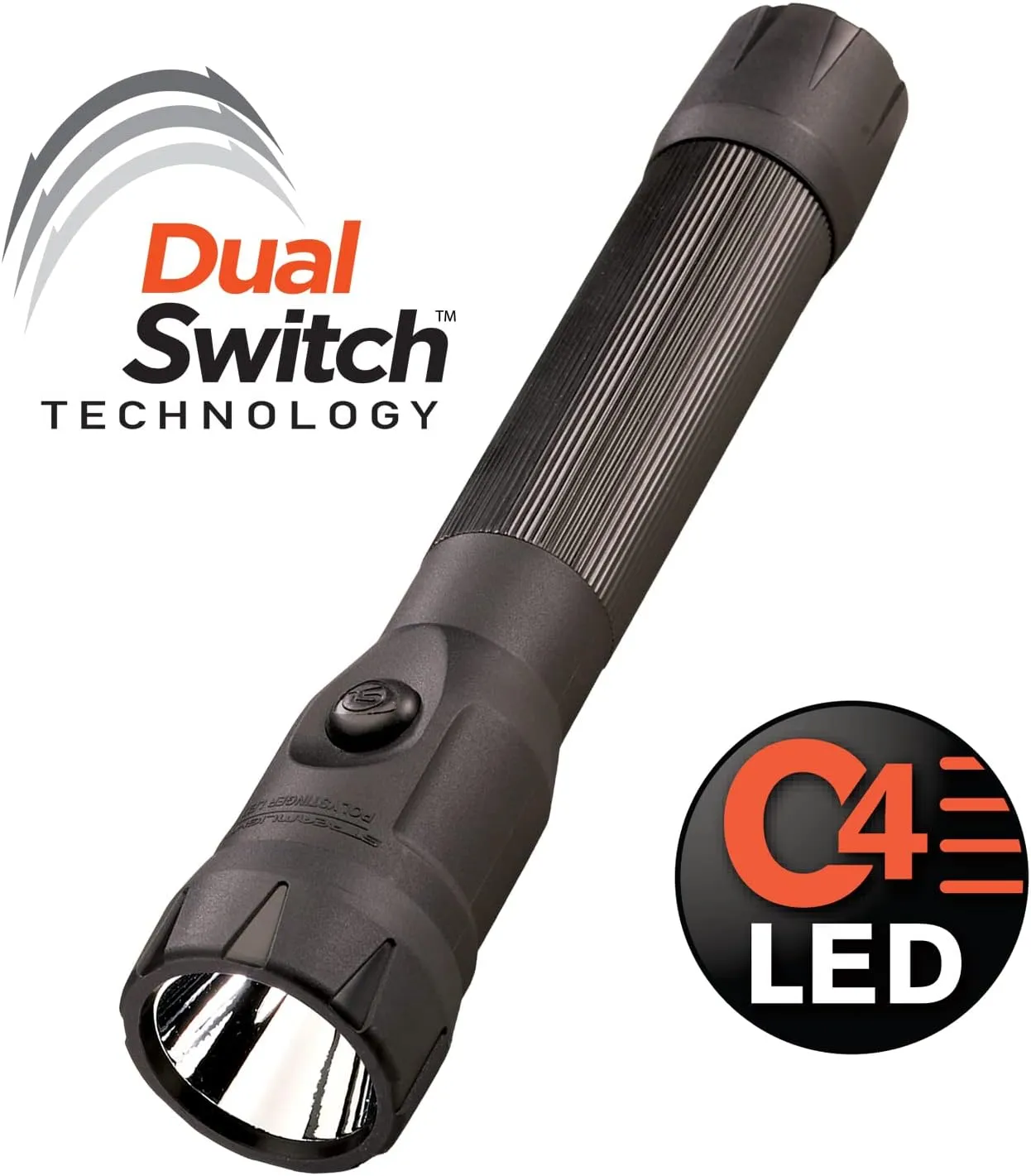 Streamlight 75832 Stinger DS LED Flashlight with AC/DC Piggyback Charger - 425 Lumens, Black