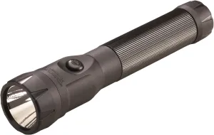 Streamlight 76132 PolyStinger LED 485-Lumen Rechargeable Flashlight with 120-Volt AC/12-Volt DC Smart Charger and 1 Piggyback Holder, Black