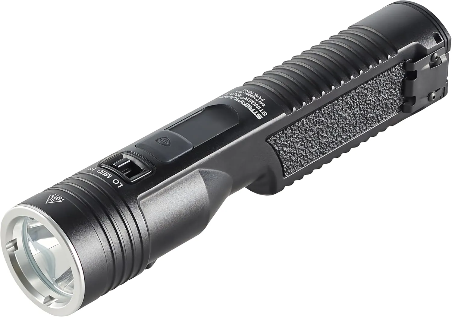 Streamlight 78201 Stinger 2020 S 2000-Lumen Rechargeable Flashlight with Piggyback Charger, Black
