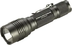 Streamlight 88040 ProTac HL 750-Lumen Professional Tactical Flashlight with CR123A Batteries, and Holster, Black, Clear Retail Packaging