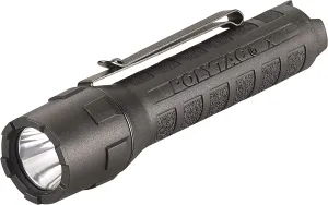Streamlight 88613 PolyTac X USB 600-Lumen Multi-Fuel Professional Tactical Flashlight, Box, Black