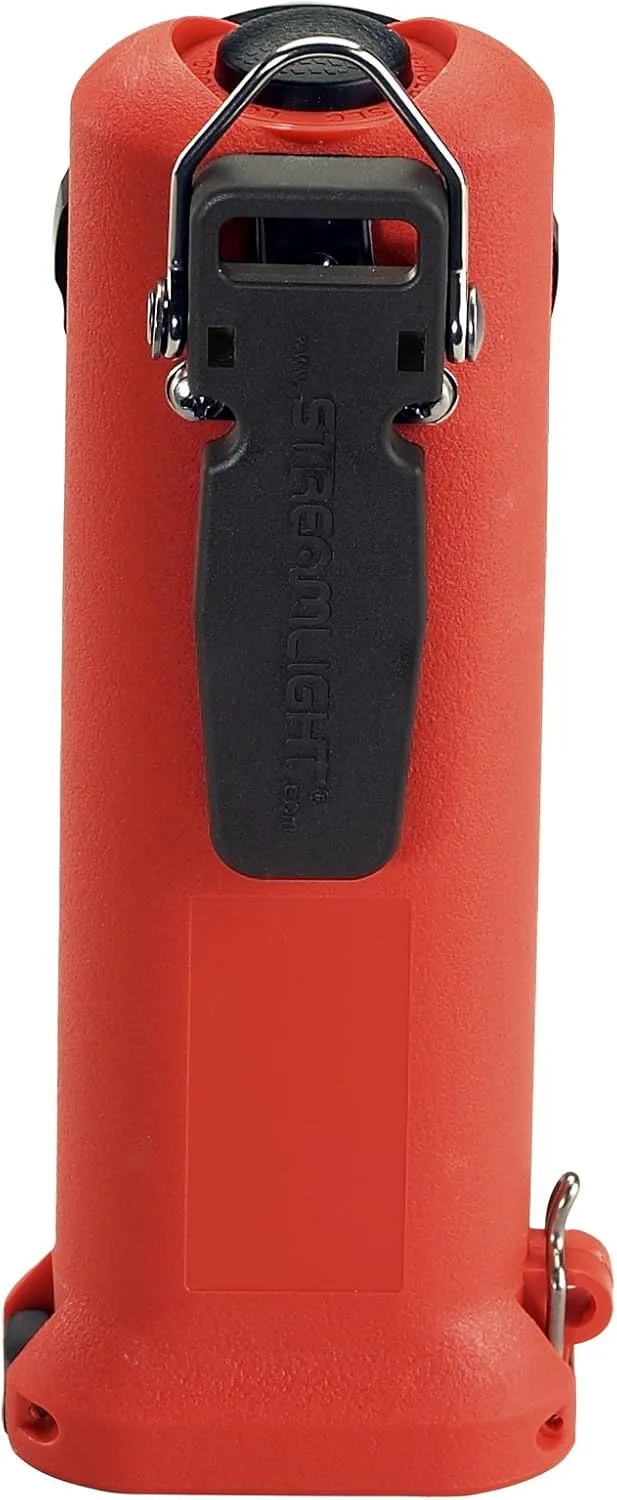 Streamlight 90540 Survivor 175-Lumen Alkaline Safety-Rated Firefighter Right Angle Flashlight, Orange