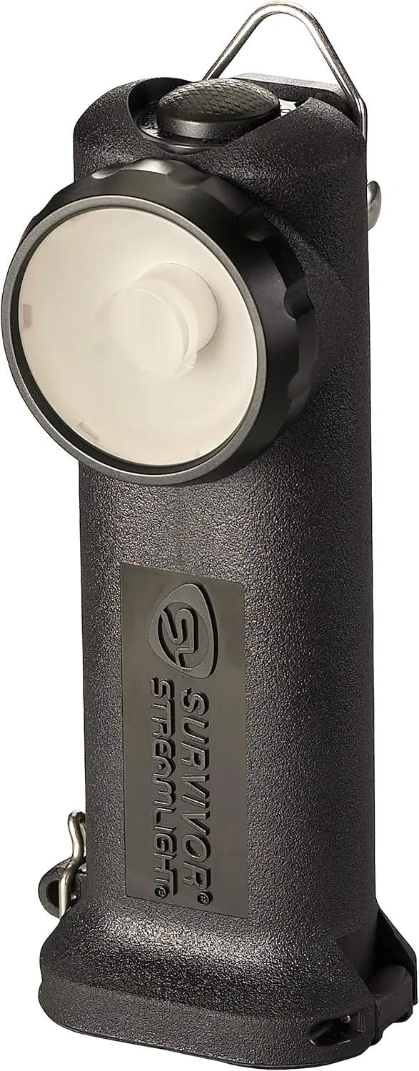 Streamlight 90545 Survivor 175-Lumen Alkaline Safety-Rated Firefighter Right Angle Flashlight, Black