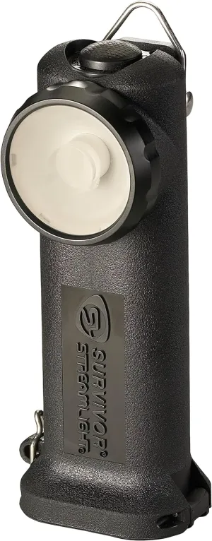Streamlight 90545 Survivor 175-Lumen Alkaline Safety-Rated Firefighter Right Angle Flashlight, Black