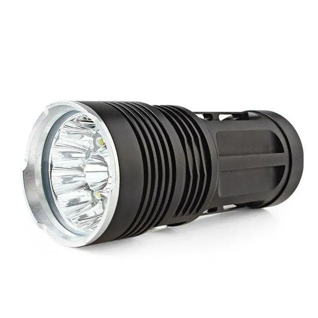 Super Bright 3Modes 32000LM 13xT6 LED Torch Flashlight Waterproof Hunting Flashlight Bicycle Light Use 4 x 18650 Battery 40OT16