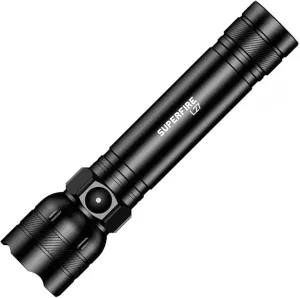 SuperFire L27 1350LM Led Flashlight AA Batteries Camping Torch 5 Lighting Modes Flashlights for Home Emergency Flashlight for Power Outages