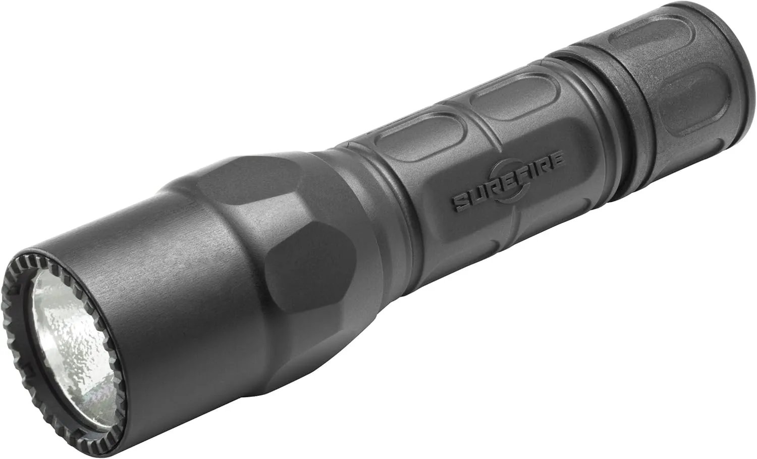 SureFire G2X Pro Dual-Output LED Flashlight with click switch, Black