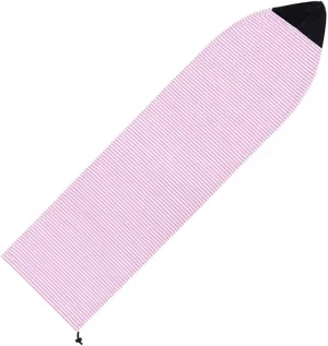Surfboard Sock Covers Quick Dry Stretch Surfboard Bag With Drawstring Closures & Padded Nose Protector Surfing Accessory