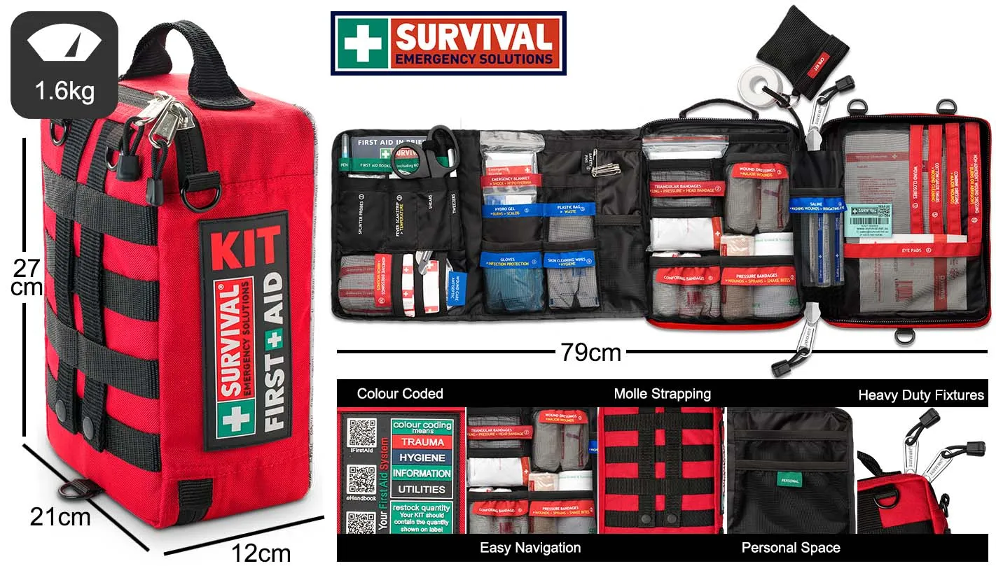 Survival WORKPLACE & FAMILY/HOME First Aid Kit