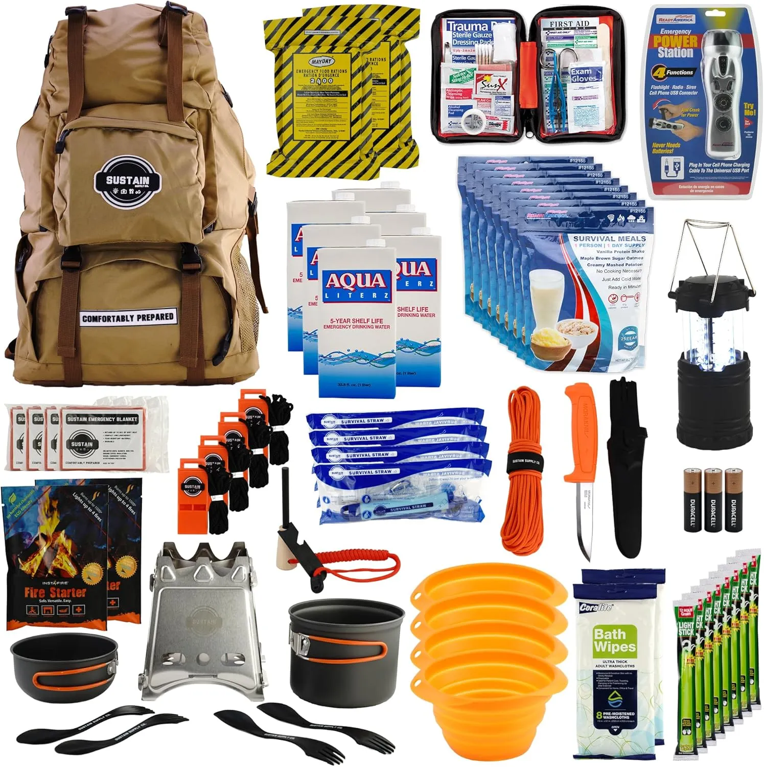 Sustain Supply Comfort Kit 4 Person