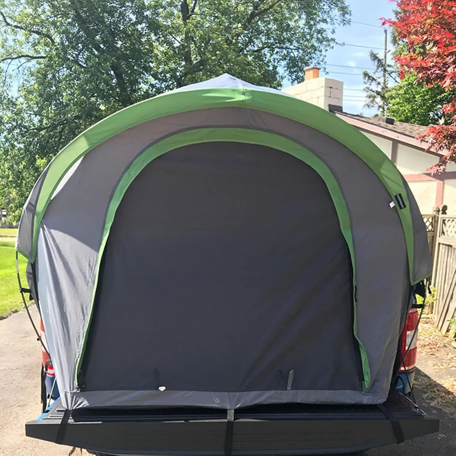SUV Tent for Camping, Car Tent,Truck Bed Tent, 2-3 Person Pickup Truck Tent with Rainfly and Carry Bag, Waterproof PU1800mm Double Layer Truck Tent for Camping Traveling Outdoor Activities