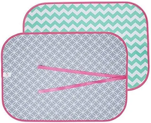 Swimsuit Saver Roll-up Neoprene Mat Chevron & Circles