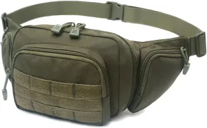 Tactical Fanny Pack Military Tactical Waist Bag Shoulder Bag Molle EDC Pouches for Men