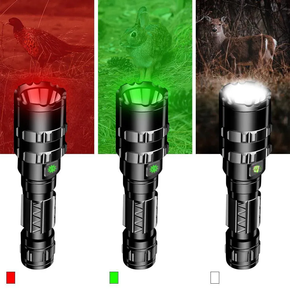 Tactical Flashlight - Mini USB Rechargeable 10W LED