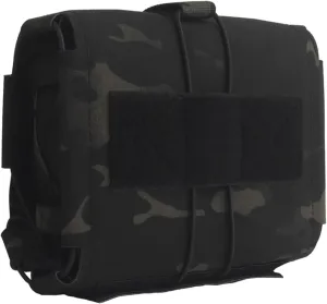 Tactical Level Pull First Aid Bag Quick Detach Molle Medical Bag with Bag Detach Designed for Hunting Camping (BCP)
