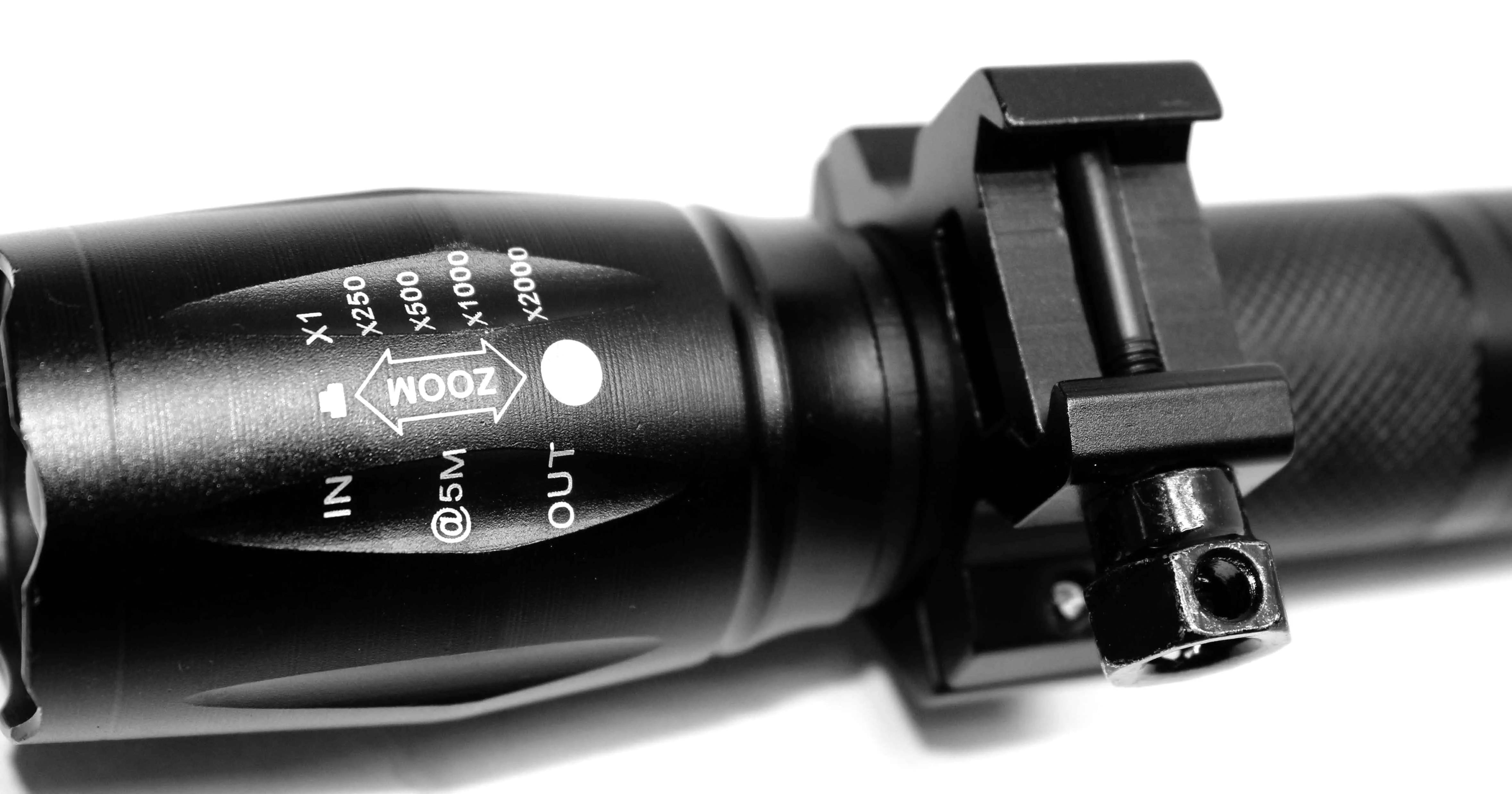 Tactical shotgun flashlight for Mossberg 500 Combo Field Deer accessories picatinny.