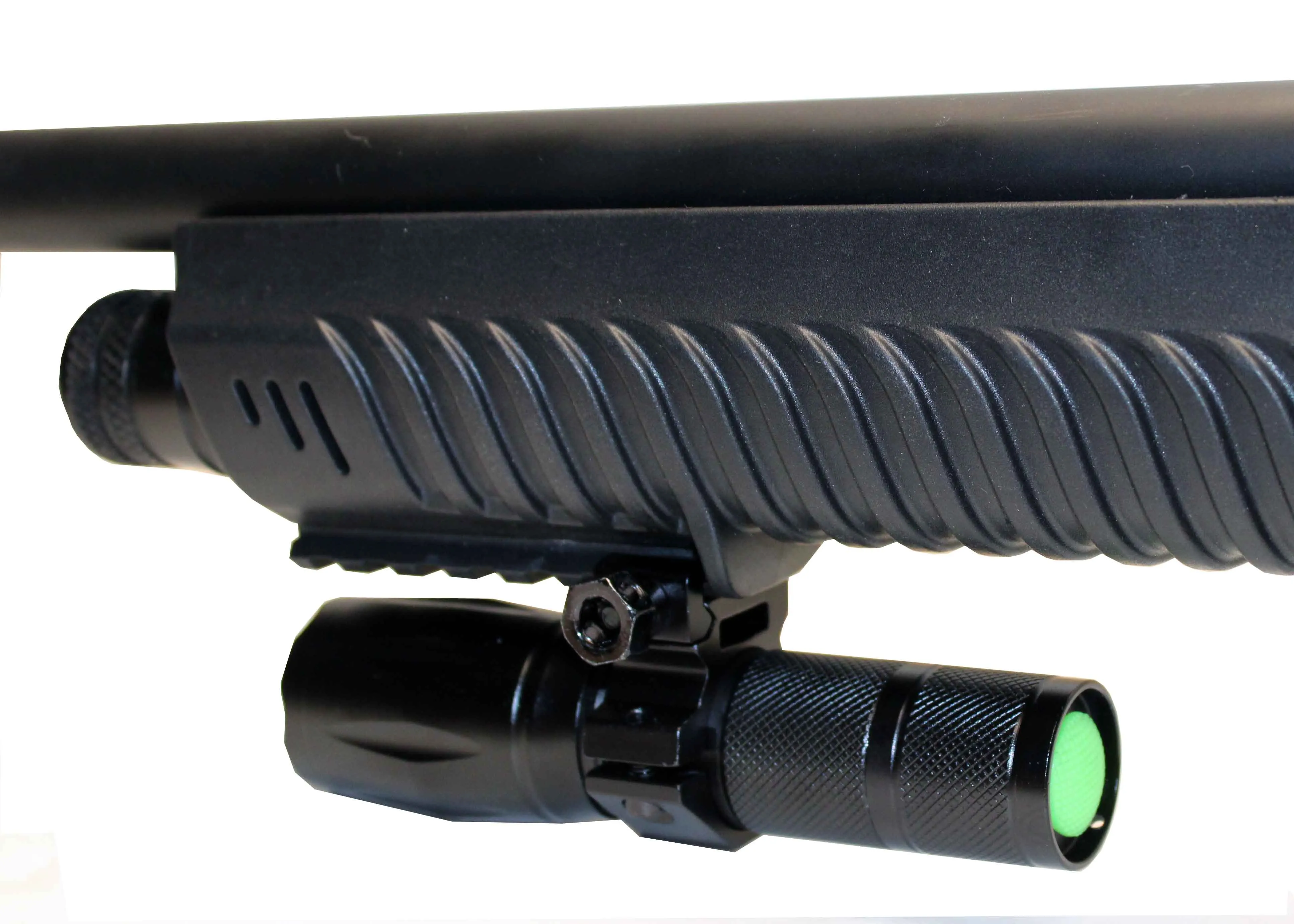 Tactical shotgun flashlight for Mossberg 500 Combo Field Deer accessories picatinny.