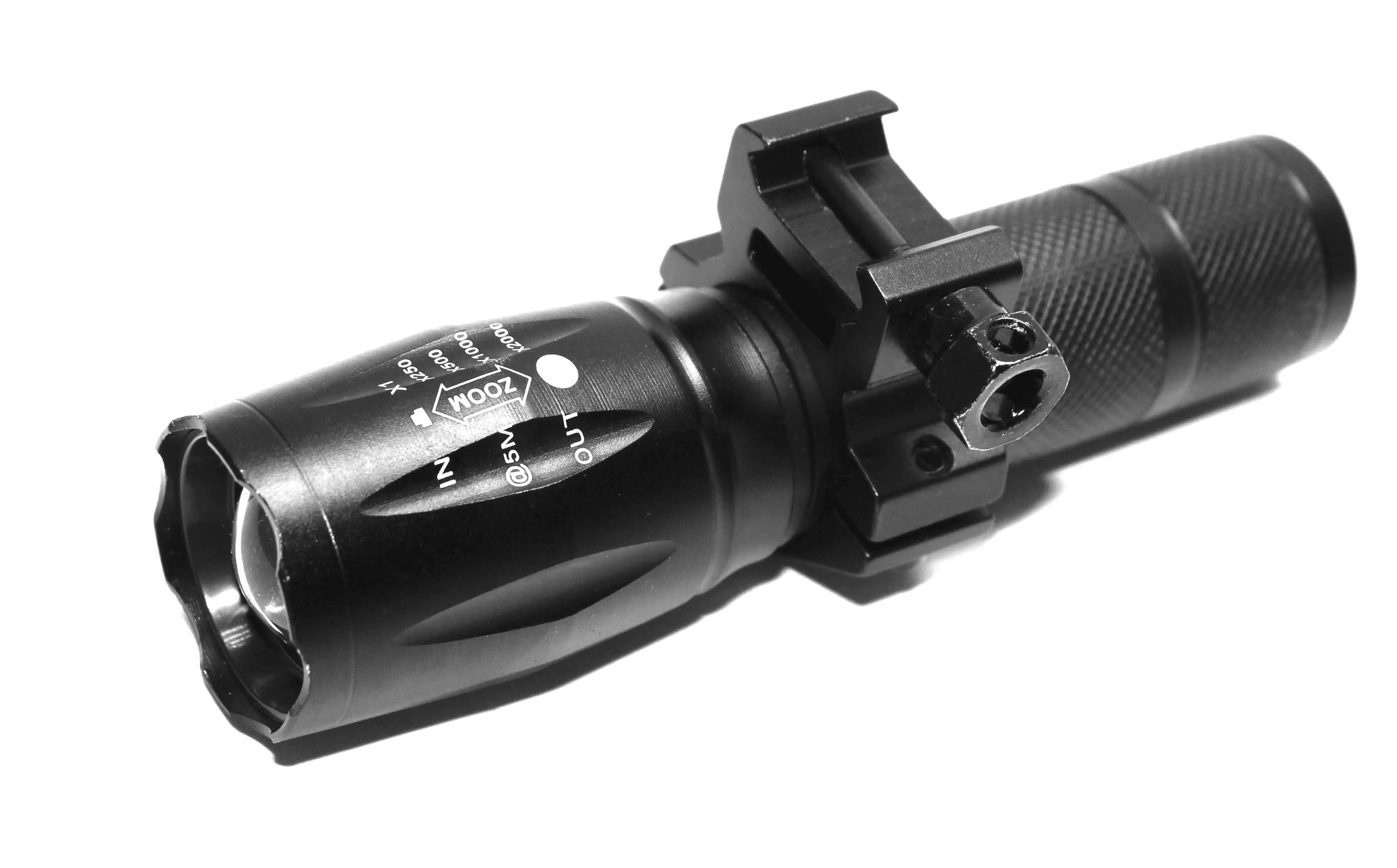 Tactical shotgun flashlight for Mossberg 500 Combo Field Deer accessories picatinny.