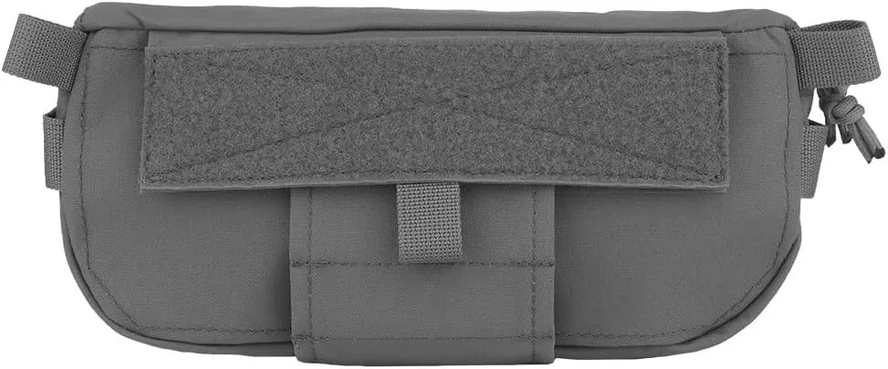 Tactical Sub Abdominal Pouch,Dual-Purpose Dangler Drop Pouch with Tourniquet Holder,Tactial Vest Chest Rig Carrying Kit Bag