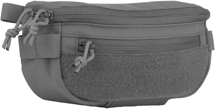 Tactical Sub Abdominal Pouch,Dual-Purpose Dangler Drop Pouch with Tourniquet Holder,Tactial Vest Chest Rig Carrying Kit Bag