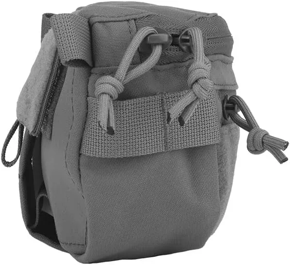 Tactical Sub Abdominal Pouch,Dual-Purpose Dangler Drop Pouch with Tourniquet Holder,Tactial Vest Chest Rig Carrying Kit Bag