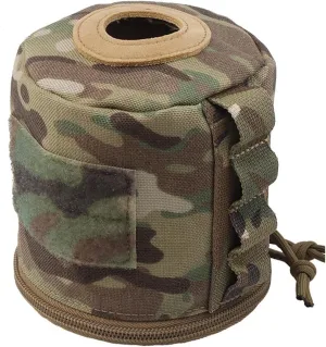 Tactical Toilet Paper Holder Backpacking Toilet Paperadmin Pouch Camping Roll Paper Bag Waterproof Portable Toilet Paper Roll Bag Survival Toilet Paper for Bathroom Camping and Hiking (Camouflage)