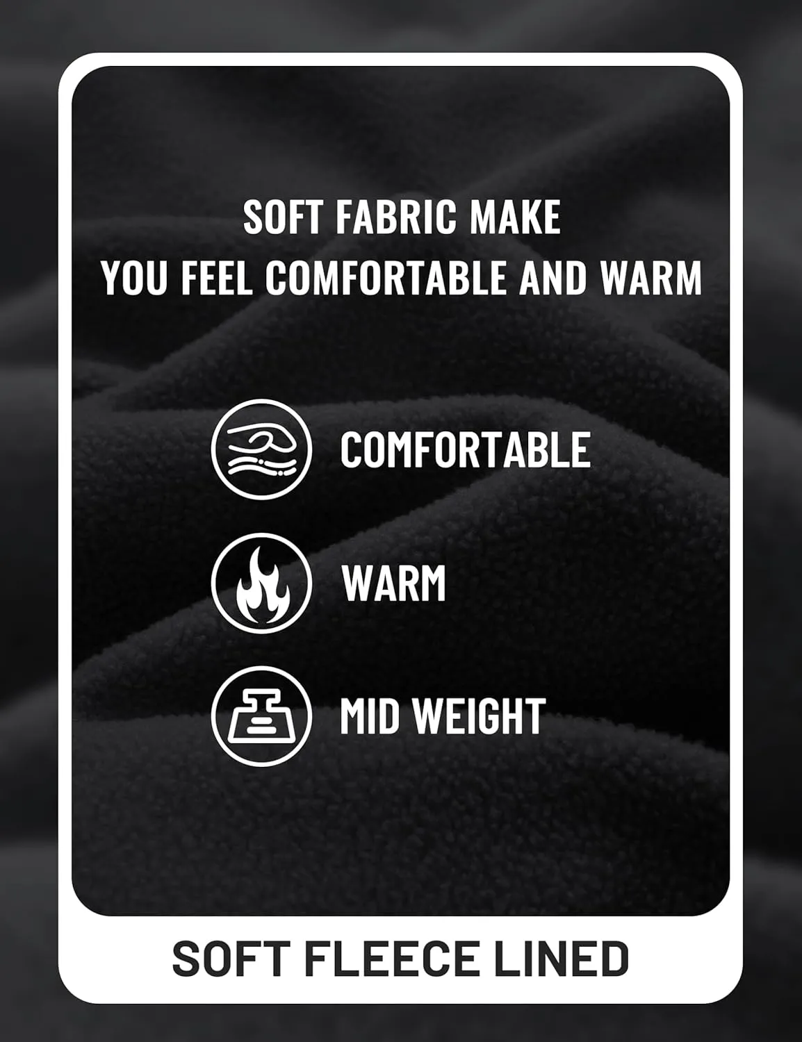 TACVASEN Men's Polar Fleece Jacket Full Zip Lightweight Tactical Jacket with Pockets Winter Coats Warm Casual Hiking Outdoor