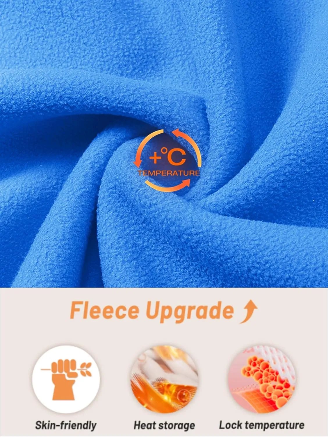 TACVASEN Women's Soft Fleece Jacket Lightweight Full Zip Sweatshirts Coat Casual Winter Warm Sweaters with Pockets