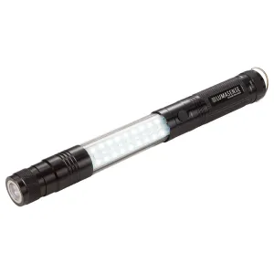 Telescopic Magnetic COB LED Flashlight w/Sidelight