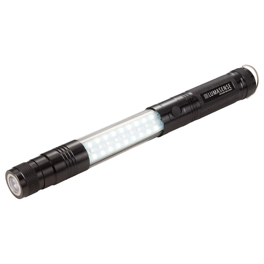 Telescopic Magnetic COB LED Flashlight w/Sidelight