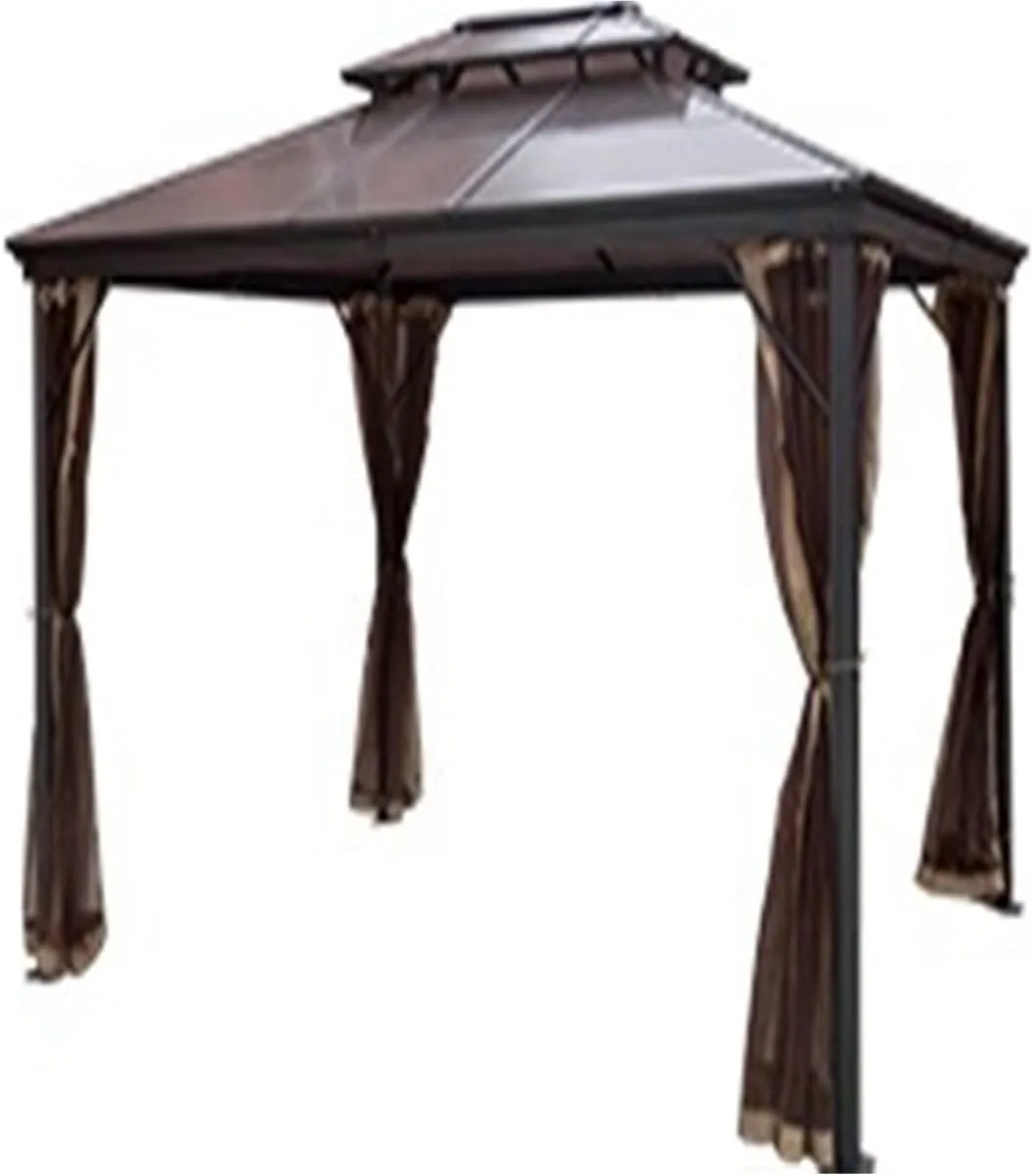 Tent Camping Tent Gazebo Canopy Hardtop Outdoor Party Net Patio Shade Awning Shelter Picnic Backyard Lawn Wedding