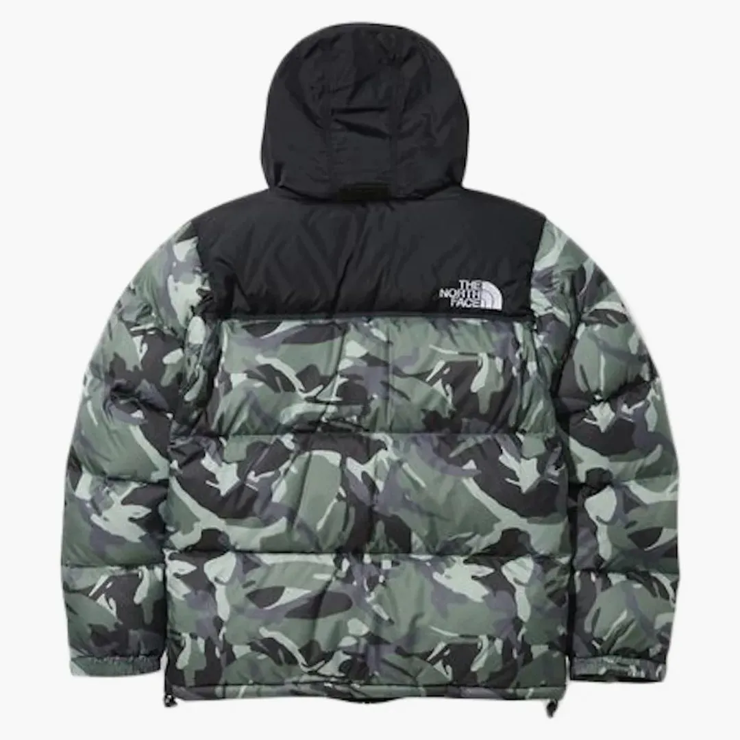 The North Face 1996 Retro Novelty Nuptse Packable Jacket (asia Sizing) Laurel Wreath Green Explorer Camo