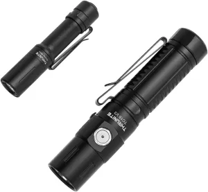 ThruNite （2PCS） EDC Flashlight Bundle丨Archer Mini Black Neutral White ＆ TC15 V3 Bright Flashlight Cool White Small Flashlight