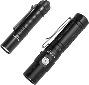 ThruNite （2PCS EDC Flashlight Bundle丨Saber Black Cool White ＆ TC15 V3 LED Flashlight Cool White Small Flashlight