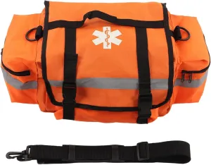 Trauma Bag Orange Portable Large Capacity Oxford Cloth Outdoor First Aid For Emergency Medical Scene