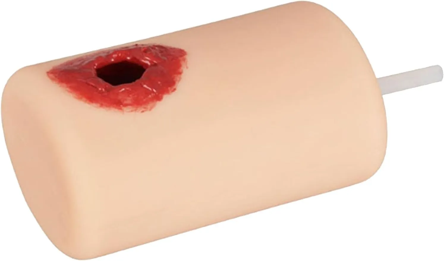 Trauma Wound Care Wound Models: Simulated Wound Hemostasis Model Stop The Bleed Training Kit for Medical Classes Hemostasis First Aid Practice Surgical Suturing Exercise Aids (Cylindrical)