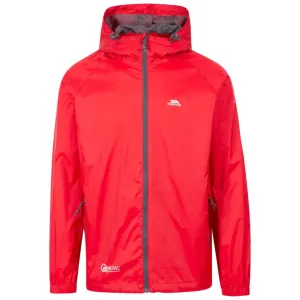 Trespass XL Red Unisex Qikpac Waterproof Jacket